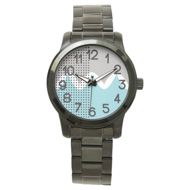 Abstrakt Wiggles Armbandsur (Framsida)