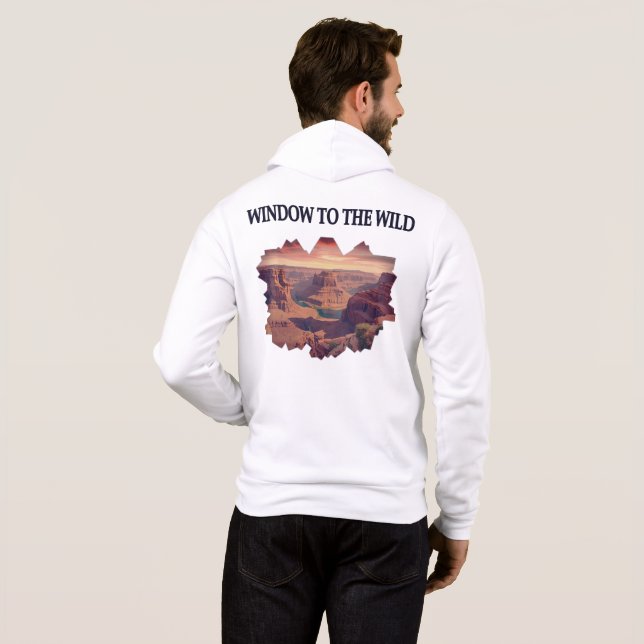 Abstrakt Wilderness Streetwear Edition. T Shirt (Hel baksida)