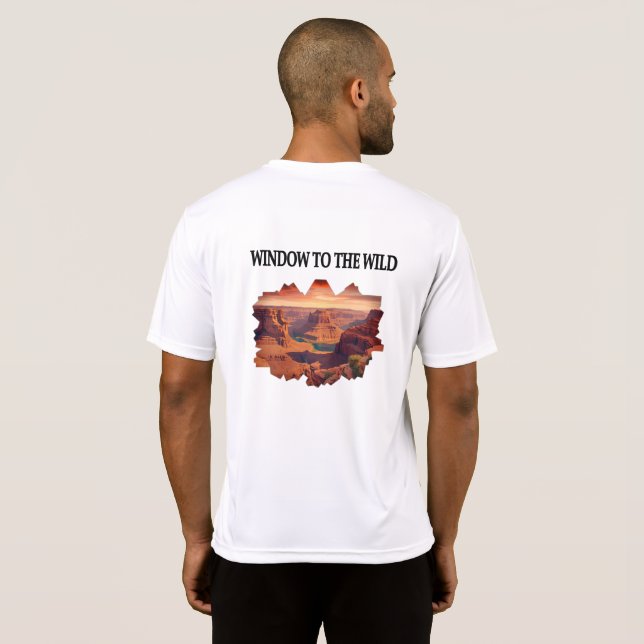 Abstrakt Wilderness Streetwear Edition T Shirt (Hel baksida)