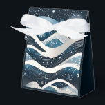 Abstrakt Winter Wonderland Tält Presentaskar<br><div class="desc">*Anpassa med texten.</div>