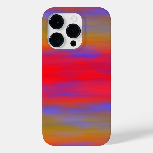 Abstrakt Wispy Design Phone Case (Baksida)