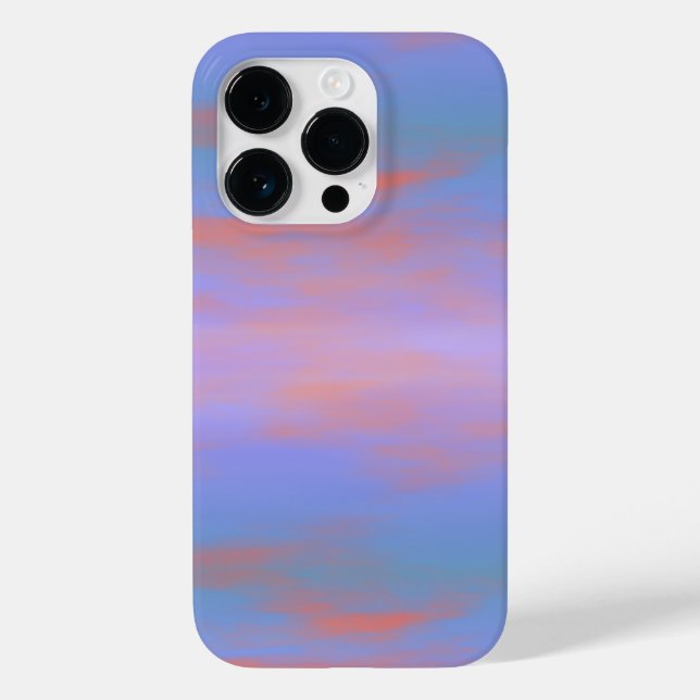 Abstrakt Wispy Design Phone Case (Baksida)