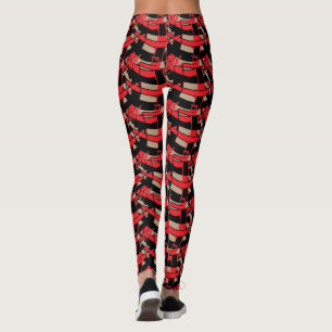 Abstrakt Yoga Dam Leggings