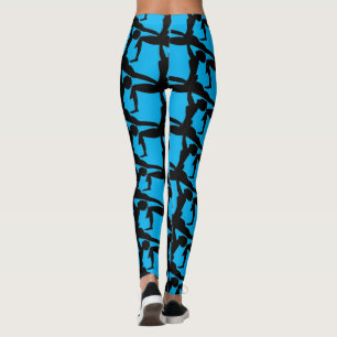 Abstrakt Yoga Dam Leggings