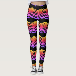 Abstrakt Yoga Dam Leggings