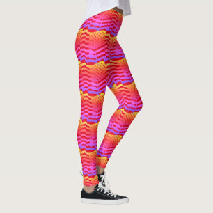 Abstrakt Yoga Dam Leggings