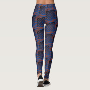 Abstrakt Yoga Dam Leggings