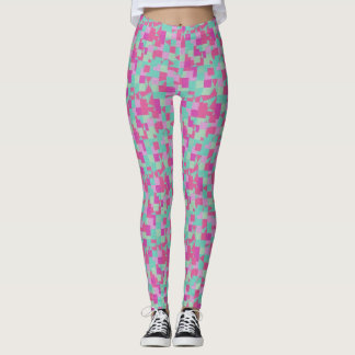 Abstrakt Yoga Fitness Leggings