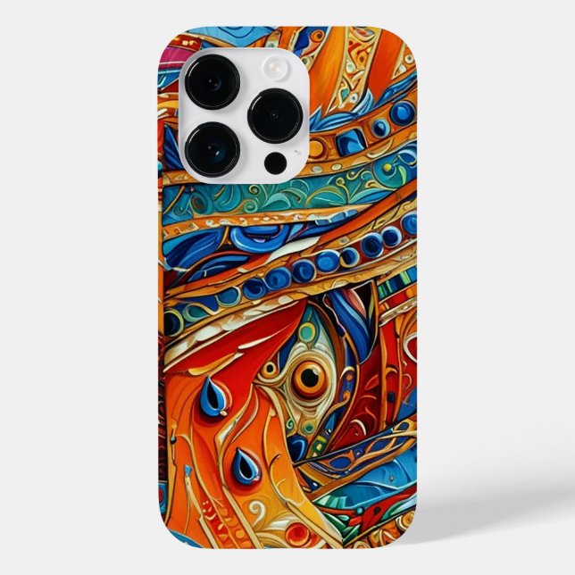 Abstrakt ytkonst 1214 - Iphone-fodral (Baksida)