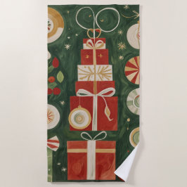 Abstrakt Yuletide Tapestry