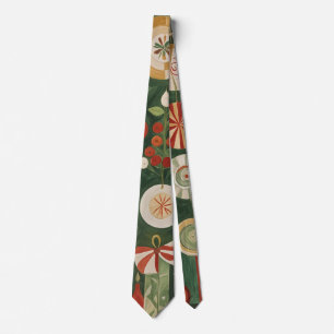 Abstrakt Yuletide Tapestry Slips