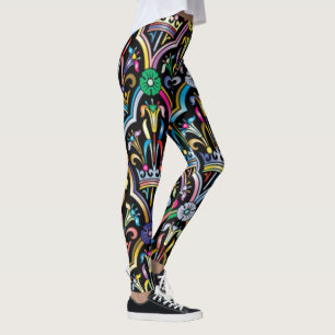 Abstrakt Zazzle_Growshop. Leggings