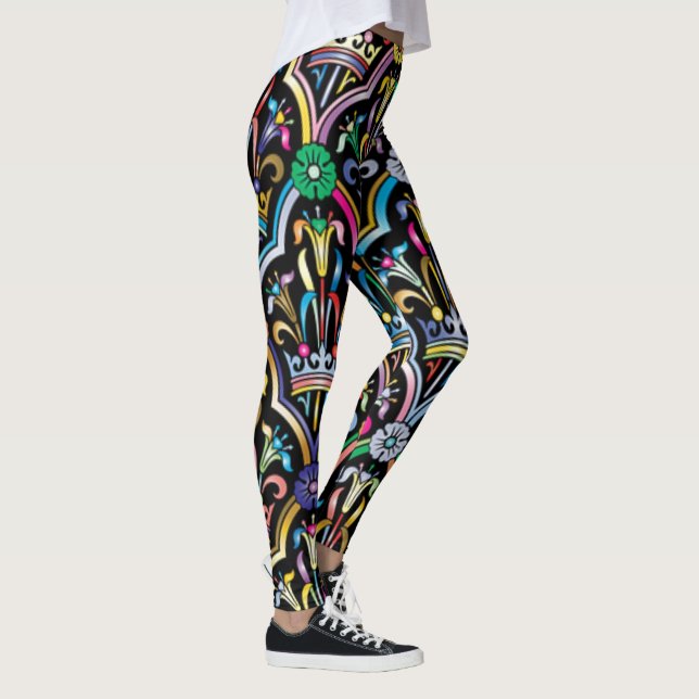 Abstrakt | Zazzle_Growshop Leggings (Höger)