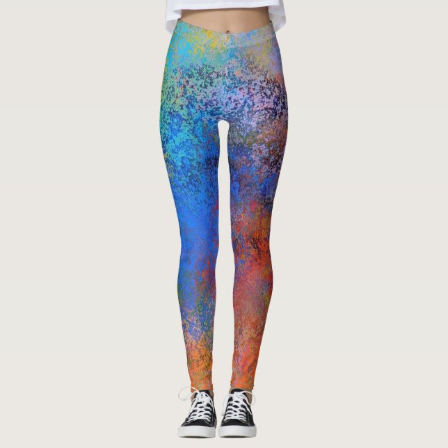 Abstrakt | Zazzle_Growshop Leggings (Framsida)