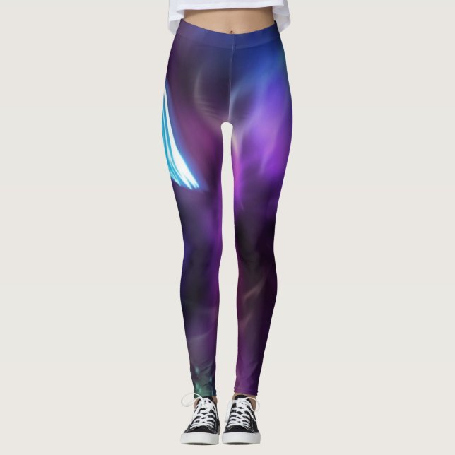 Abstrakt | Zazzle_Growshop Leggings (Framsida)