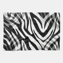 Abstrakt Zebra Kökshandduk