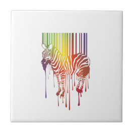 abstrakt zebra-panel kakelplatta