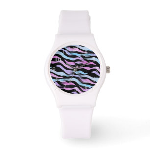 Abstrakt Zebra ränder Watch Armbandsur