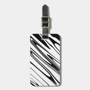 Abstrakt Zebra tryck Bagagebricka