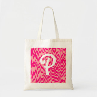 Abstrakt ZigZag Swirl Tygkasse