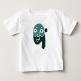 Abstrakt Zombie Ansikte T Shirt
