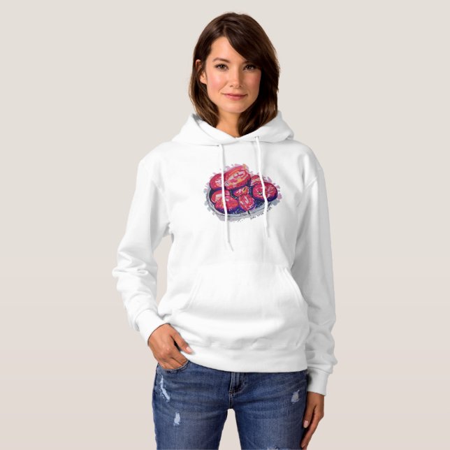 Abstrakta äpplen t shirt (Hel framsida)