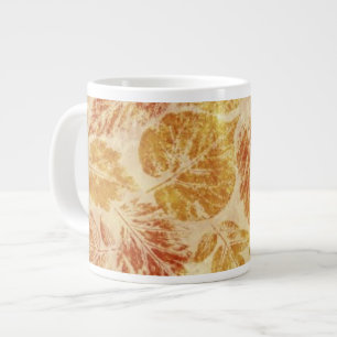 Abstrakta bakgrunder, akvarell, blad jumbo mugg