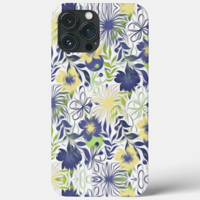 Abstrakta blommor (Baksida)