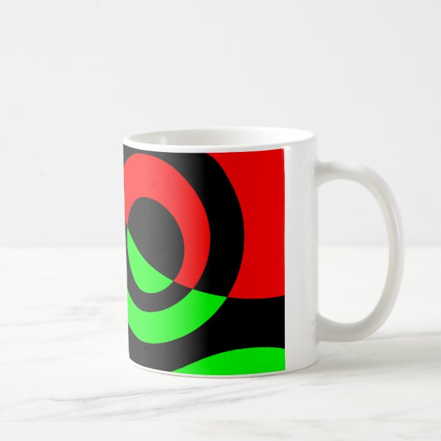 Abstrakta Bubblor 04 Kaffemugg (Höger)