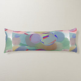 Abstrakta bubblor kroppskudde