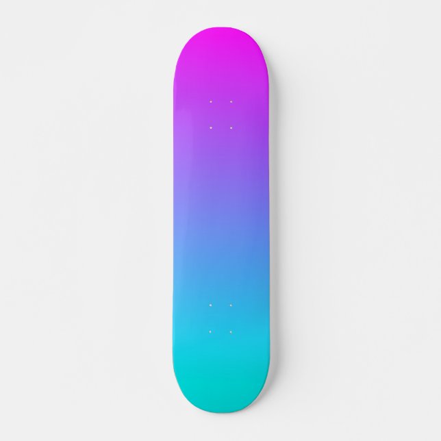 Abstrakta Färgsk skateboard Bräda 19,5 Cm (Framsida)