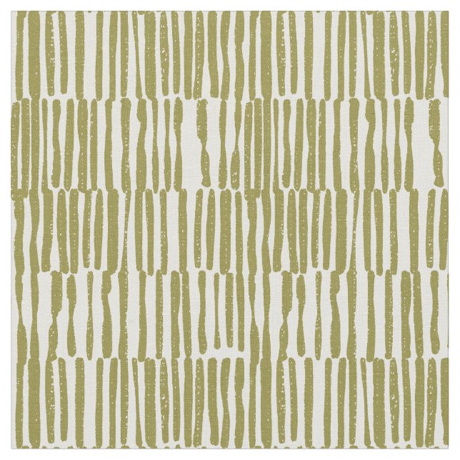 Abstrakta geometriska linjer olivgrön unik samtida tyg (Närbild)