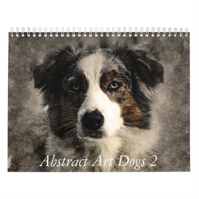 Abstrakta Hundkonst 2 Kalender (Omslag)