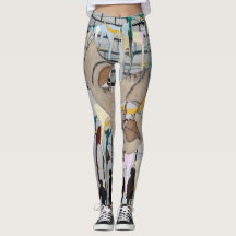 Abstrakta Leggings