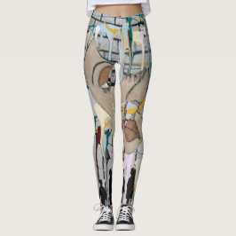Abstrakta Leggings
