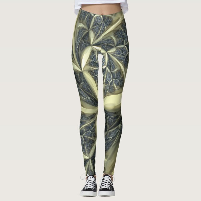 Abstrakta Leggings (Framsida)