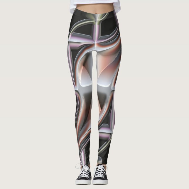 Abstrakta Leggings (Framsida)