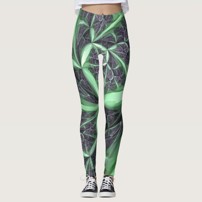 Abstrakta Leggings (Framsida)