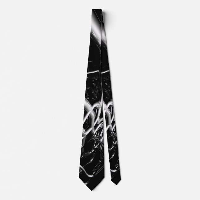 Abstrakta metallrör slips (Framsida)