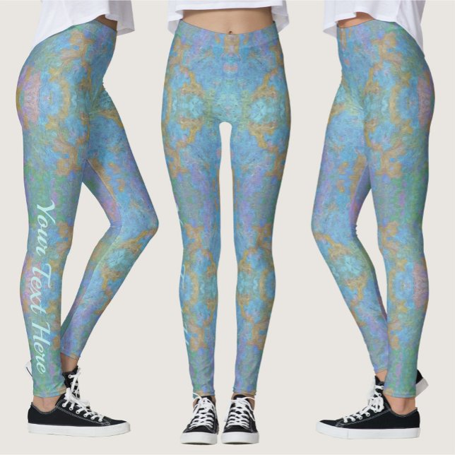 Abstrakta moln 2338 leggings (Skapare uppladdad)