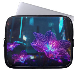 Abstrakta neonådror 10' laptop fodral
