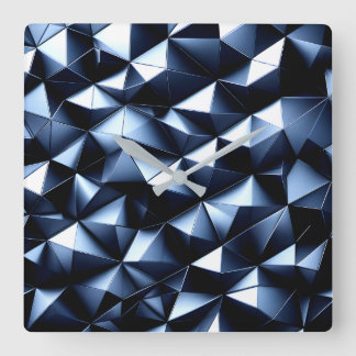abstrakta pyramider fyrkantig klocka