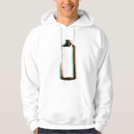 Abstrakta Sprayfärgdosor Hoodie
