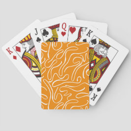 Abstrakta stämningar mönster casinokort