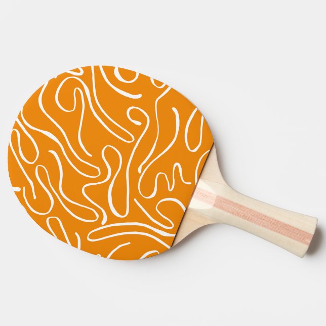 Abstrakta stämningsmönster pingisracket (Sidan)