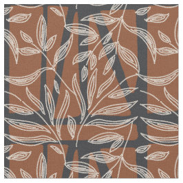 abstrakta växter - Prickig geometrisk textur  Tyg