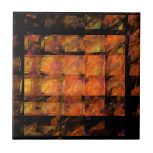 Abstrakten Art Tile Kakelplatta