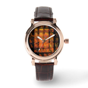 Abstrakten av muren armbandsur
