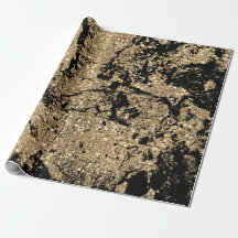 Abstrakten Black Glitter Guld Marble Glam minimal