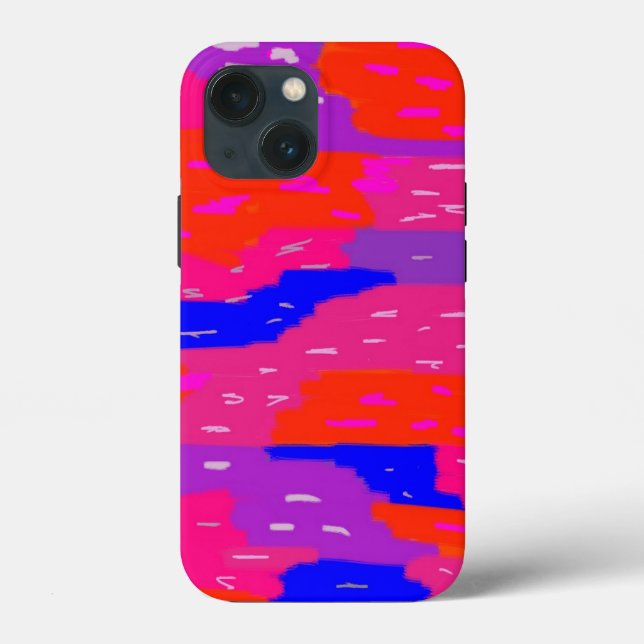 Abstrakten Bold Brushstrokes Skriv ut (Baksida)